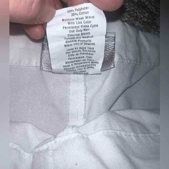 ⭐️Fundamentals, white scrub pants, size XS⭐️Great Used Condition⭐️ - Picture 5 of 12